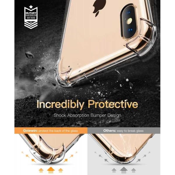 iPhone XS Max stødabsorberende silikone Shell Shockr
