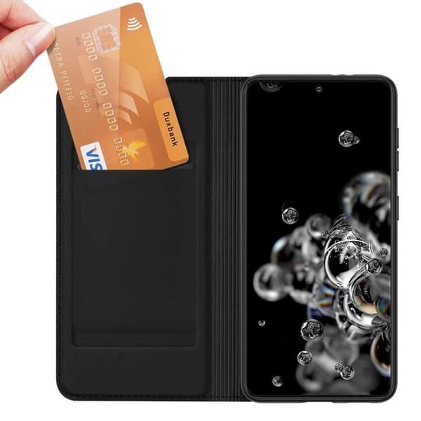 Samsung S21 Flipfodral Skin Pro med Kortfack