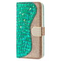 Pikkukuva 4 / 10: SKALO Samsung S22 Croco Kimaltava lompakkokotelo - Vihreä