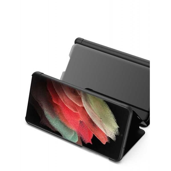 Samsung S21 Ultra Flip Case Clear View Standing V2 Rocket