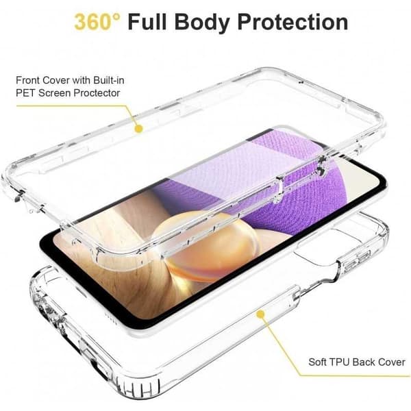 360° fuld dækning og stødabsorberende cover Samsung A12 5G