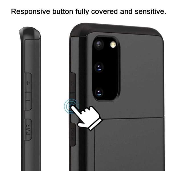 Samsung S20 Stöttåligt Skal Kortfack StreetWise