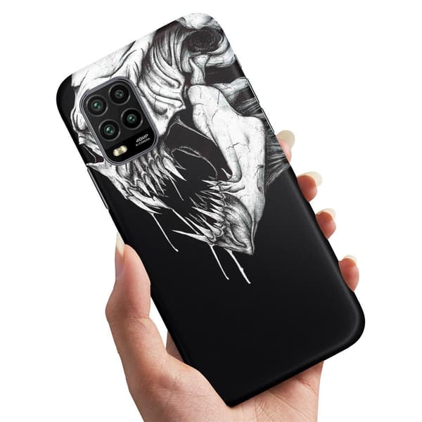 Xiaomi Mi 10 Lite - Cover/Mobilcover Dødningehoved Monster