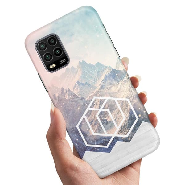 Xiaomi Mi 10 Lite - Cover/Mobilcover Kunst Bjerg