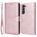 Pikkukuva 1 / 9: SKALO Samsung S22 Magneettinen kuori/lompakko "2 in 1" - - Ruusukulta