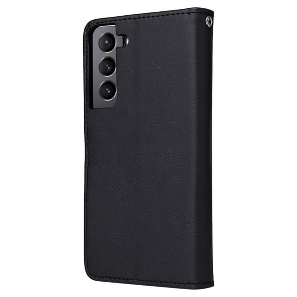 SKALO Samsung S22 Magnetskal/plånbok "2 i 1" - Svart