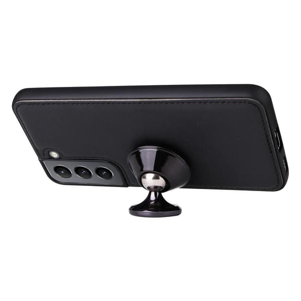 SKALO Samsung S22 Magnetskal/plånbok "2 i 1" - Svart