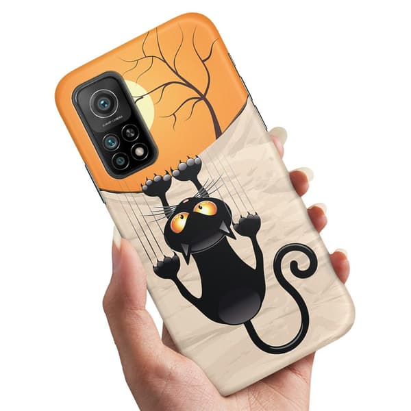 Xiaomi Mi 10T/10T Pro - Kuoret/Suojakuori Raapiva Kissa