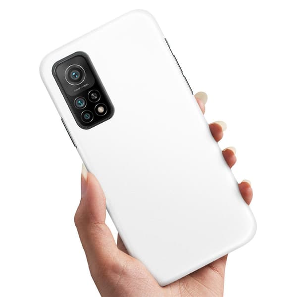 Xiaomi Mi 10T/10T Pro - Kuoret/Suojakuori Valkoinen