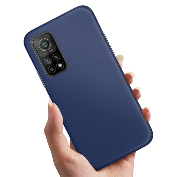 Xiaomi Mi 10T/10T Pro - Cover/Mobilcover Mørkblå