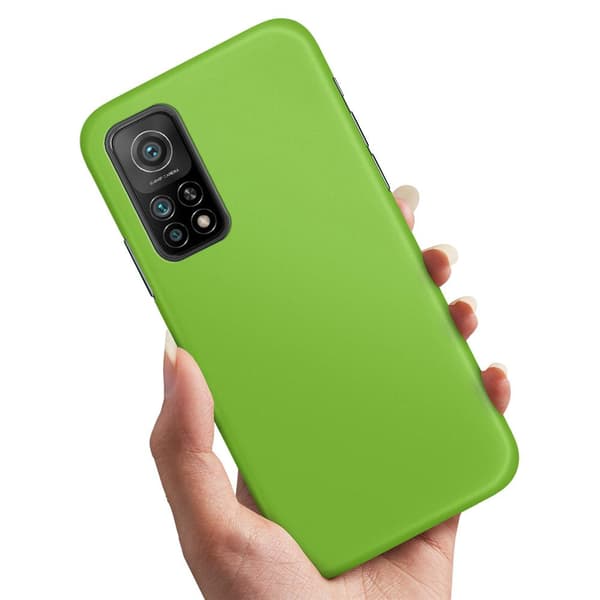 Xiaomi Mi 10T/10T Pro - Cover/Mobilcover Limegrøn