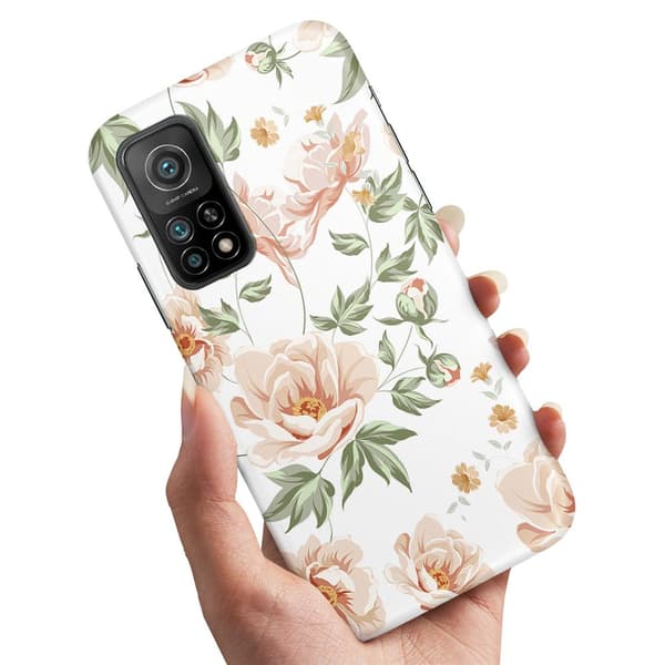 Xiaomi Mi 10T/10T Pro - Deksel/Mobildeksel Blomstermønster