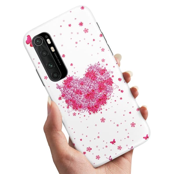 Xiaomi Mi 10T Lite - Deksel/Mobildeksel Blomsterhjerte