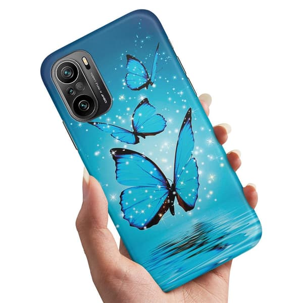 Xiaomi Mi 11i - Skal/Mobilskal Glittrande Fjärilar