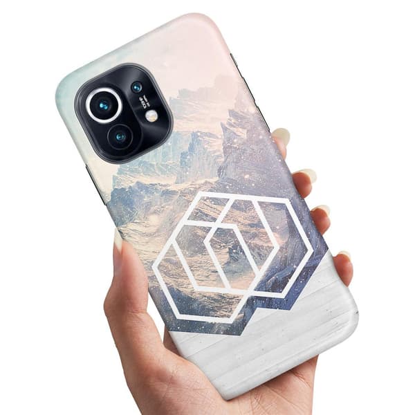 Xiaomi 11 Lite 5G NE - Cover/Mobilcover Kunst Bjerg