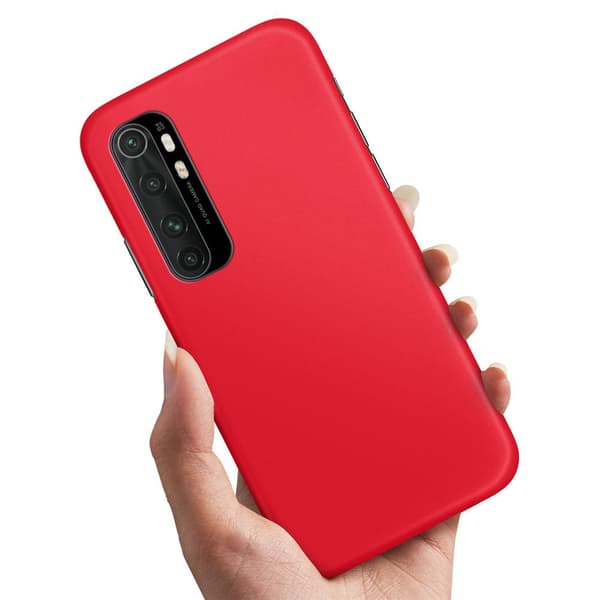 Xiaomi Mi Note 10 Lite - Kuoret/Suojakuori Punainen