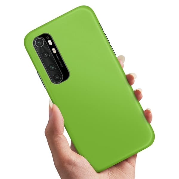 Xiaomi Mi Note 10 Lite - Kuoret/Suojakuori Limenvihreä