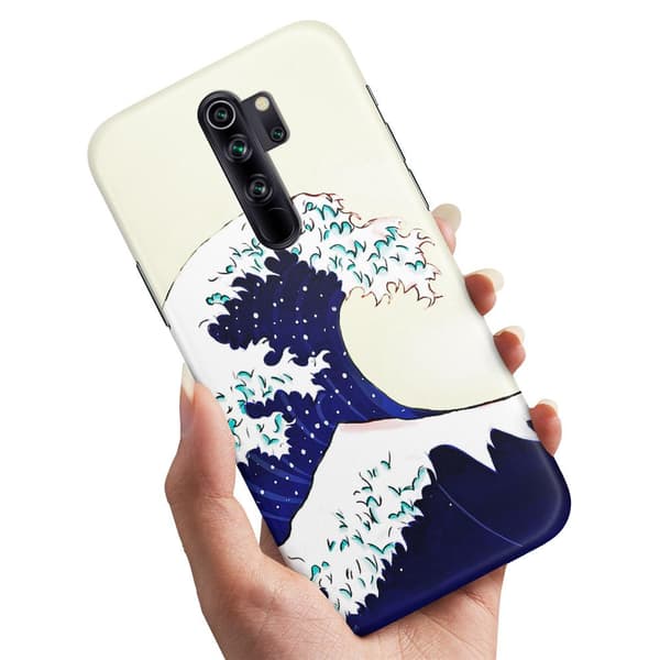 Xiaomi Redmi Note 8 Pro - Cover/Mobilcover Flodbølge