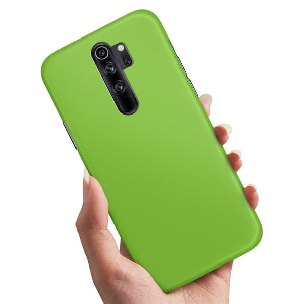 Xiaomi Redmi Note 8 Pro - Cover/Mobilcover Limegrøn