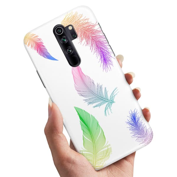 Xiaomi Redmi Note 8 Pro - Skal/Mobilskal Fjädrar