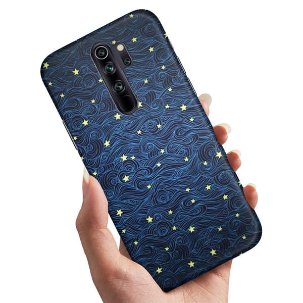 Xiaomi Redmi Note 8 Pro - Cover/Mobilcover Stjernemønster