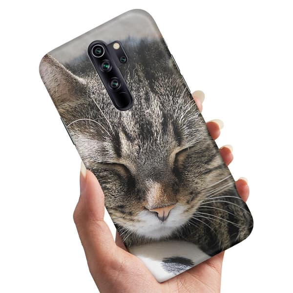Xiaomi Redmi Note 8 Pro - Skal/Mobilskal Sovande Katt