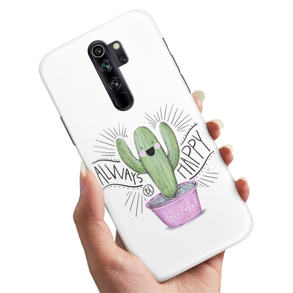 Xiaomi Redmi Note 8 Pro - Cover/Mobilcover Happy Cactus
