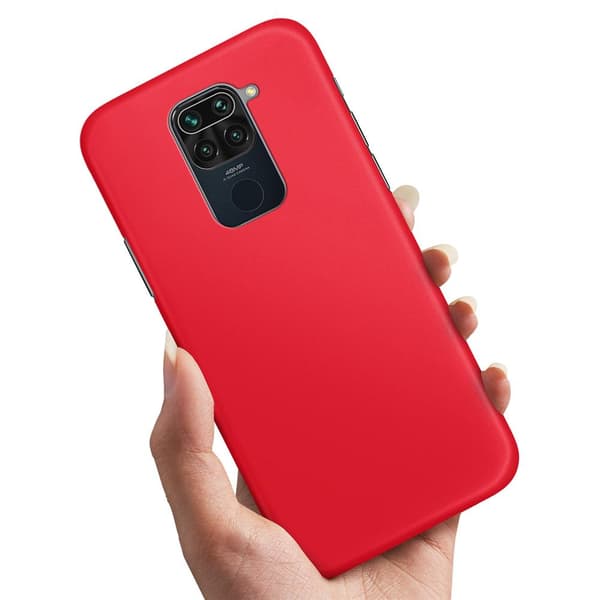 Xiaomi Redmi Note 9 - Skal/Mobilskal Röd