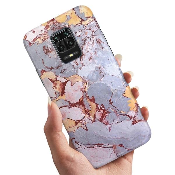 Xiaomi Redmi Note 9 Pro - Deksel/Mobildeksel Marmor