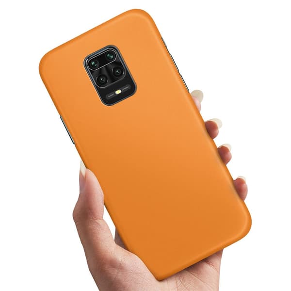 Xiaomi Redmi Note 9 Pro - Skal/Mobilskal Orange