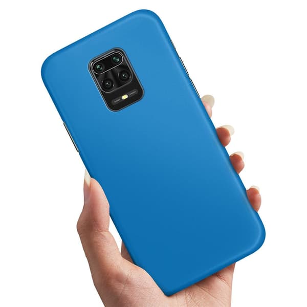 Xiaomi Redmi Note 9 Pro - Cover/Mobilcover Blå