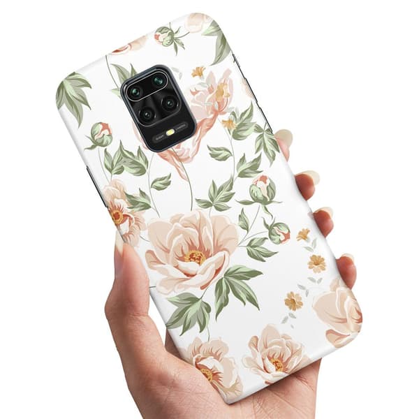 Xiaomi Redmi Note 9 Pro - Kuoret/Suojakuori Kukkakuosi