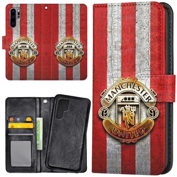 Huawei P30 Pro - Lompakkokotelo/Kuoret Manchester United