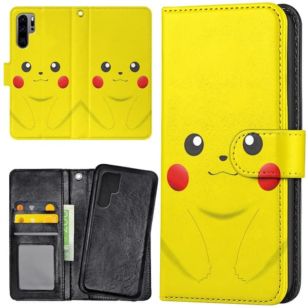 Huawei P30 Pro - Mobilcover/Etui Cover Pikachu / Pokemon