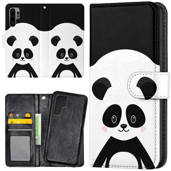 Huawei P30 Pro - Lompakkokotelo/Kuoret Cute Panda