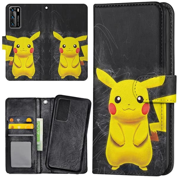Huawei P40 - Lompakkokotelo/Kuoret Pokemon