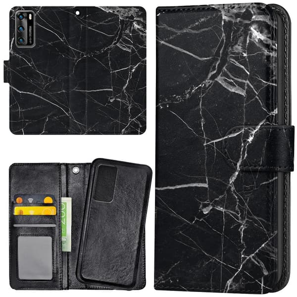 Huawei P40 - Mobilcover/Etui Cover Marmor