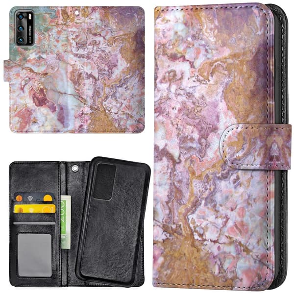 Huawei P40 - Mobilcover/Etui Cover Marmor