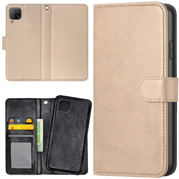 Huawei P40 Lite - Lompakkokotelo/Kuoret Beige