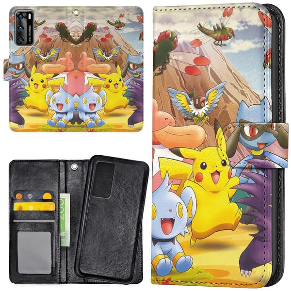Huawei P40 Pro - Mobilcover/Etui Cover Pokemon