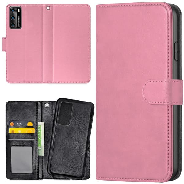 Huawei P40 Pro - Mobilcover/Etui Cover Lysrosa