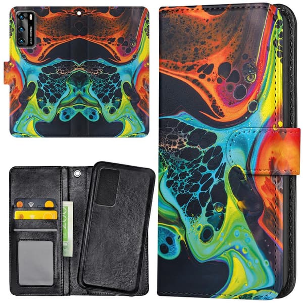 Huawei P40 Pro - Mobilcover/Etui Cover Marmor