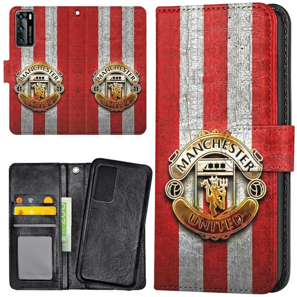 Huawei P40 Pro - Lommebok Deksel Manchester United