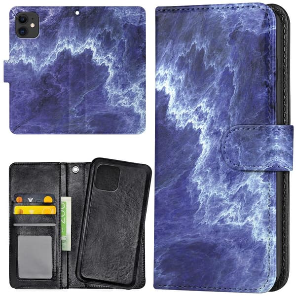 iPhone 11 - Lommebok Deksel Marmor