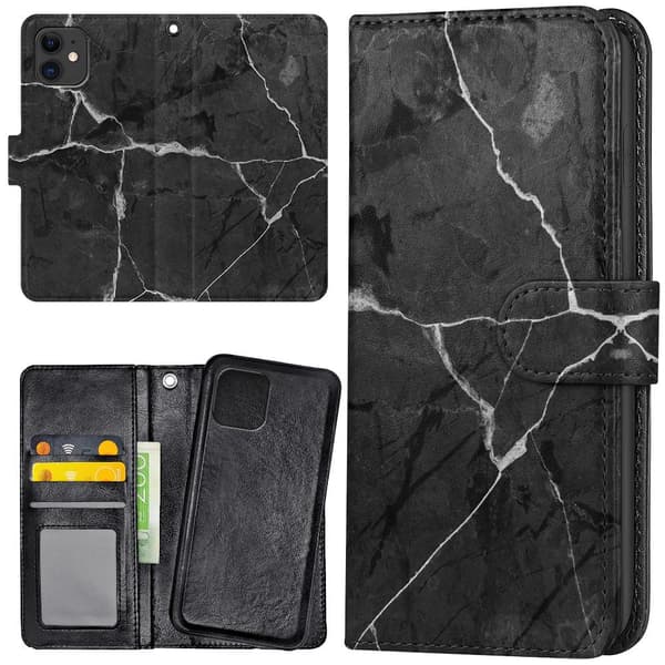 iPhone 11 - Lommebok Deksel Marmor