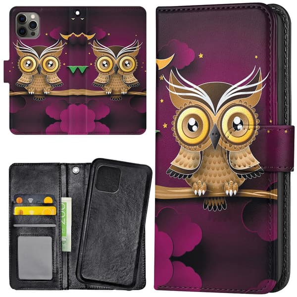 iPhone 11 Pro - Mobilcover/Etui Cover Lysbrun Ugle