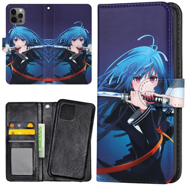 iPhone 11 Pro - Plånboksfodral/Skal Anime