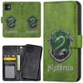 Miniatyrbild 1 av 2: iPhone 12/12 Pro - Plånboksfodral/Skal Harry Potter Slytherin