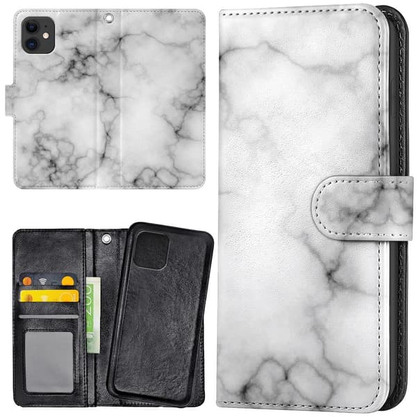 iPhone 12/12 Pro - Lommebok Deksel Marmor