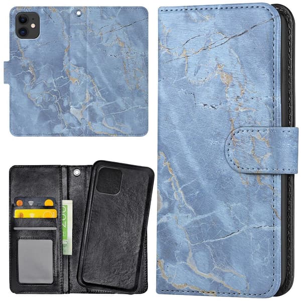 iPhone 12 Mini - Lommebok Deksel Marmor
